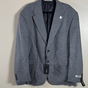 NWT Stacy Adams Men’s Gray Blazer 52R